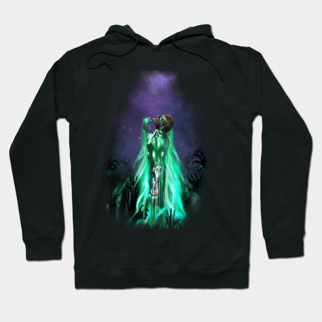 Lantern courage against fear Hoodie by Anthony Darr